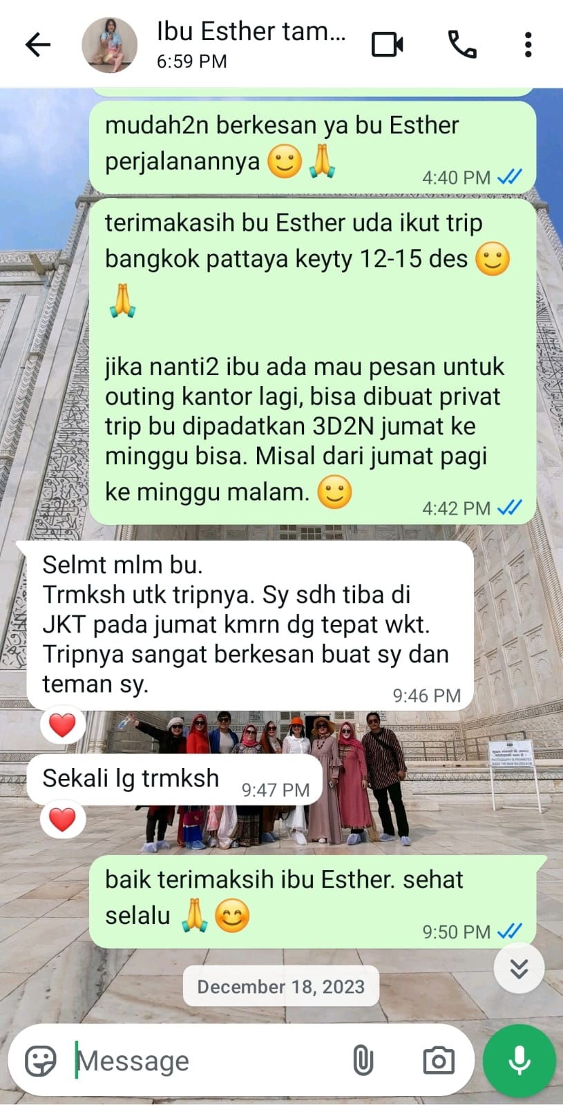 Testimoni WhatsApp 7